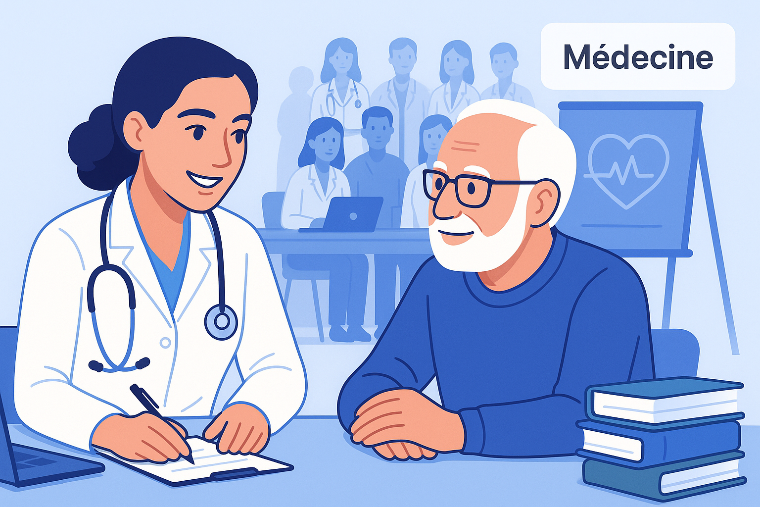 Gériatrie - voie externe